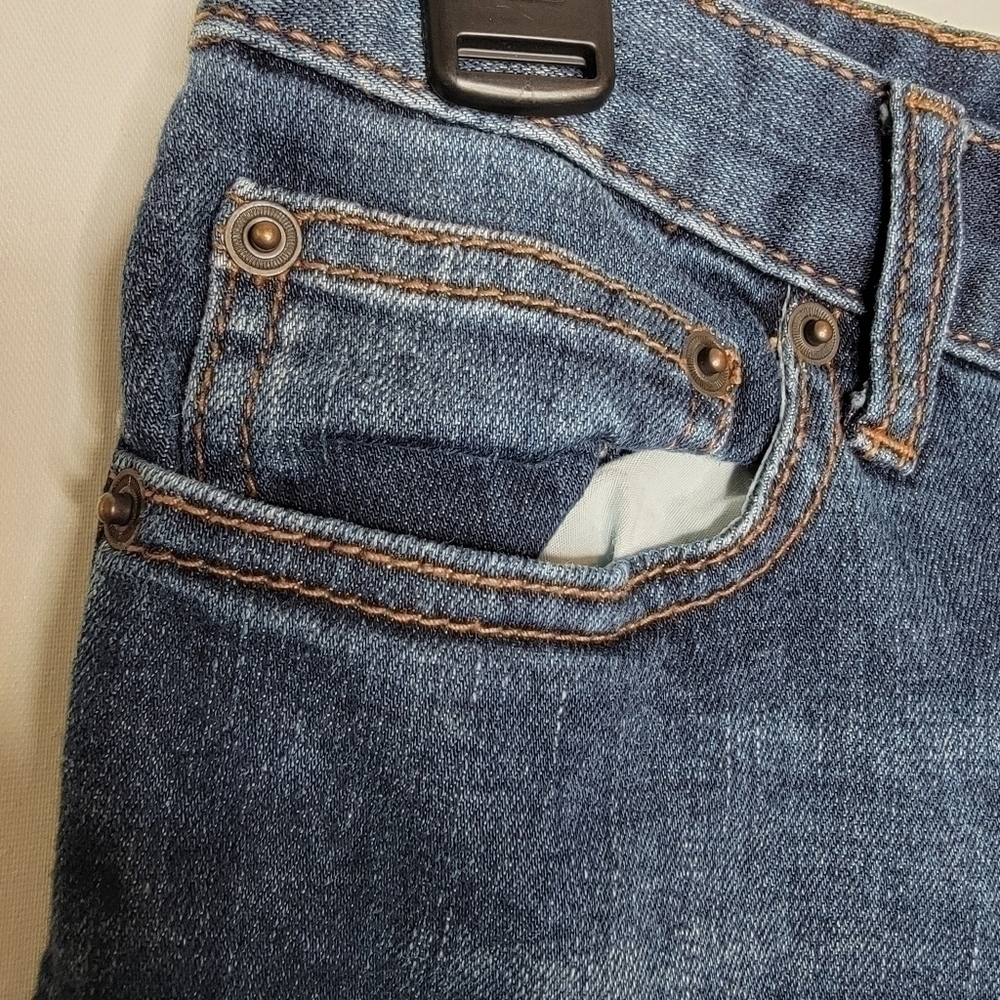 FREE PEOPLE URBAN OUTFITTER Faded skinny Crop jean - Picture 8 of 13